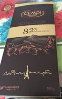 Chocolat extra noir 82 % cacao
