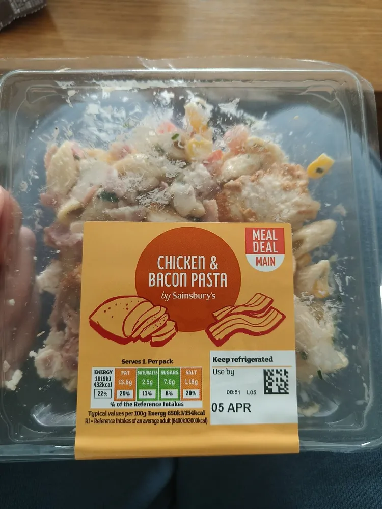 Chicken & Bacon Pasta