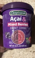 Açaí & Mixed Berries Sorbet Combo