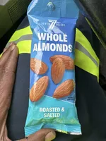 WHOLE ALMONDS ROASTED & SALTED