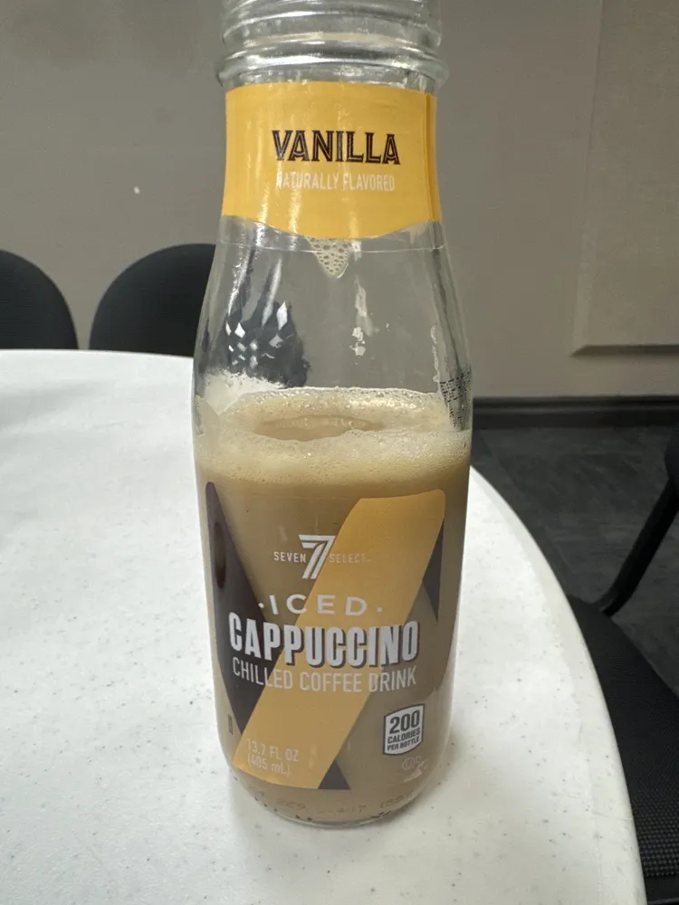 Vanilla Iced Cappuccino Chilled Coffee Drink
