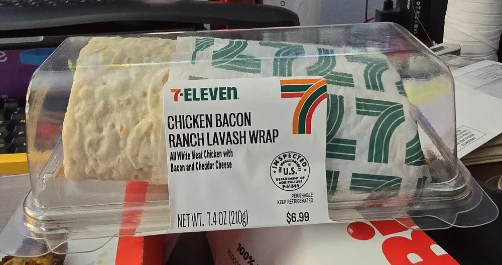 Chicken Bacon Ranch Lavash Wrap