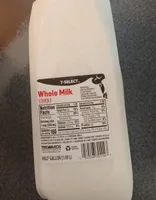 7s whole milk half gallon