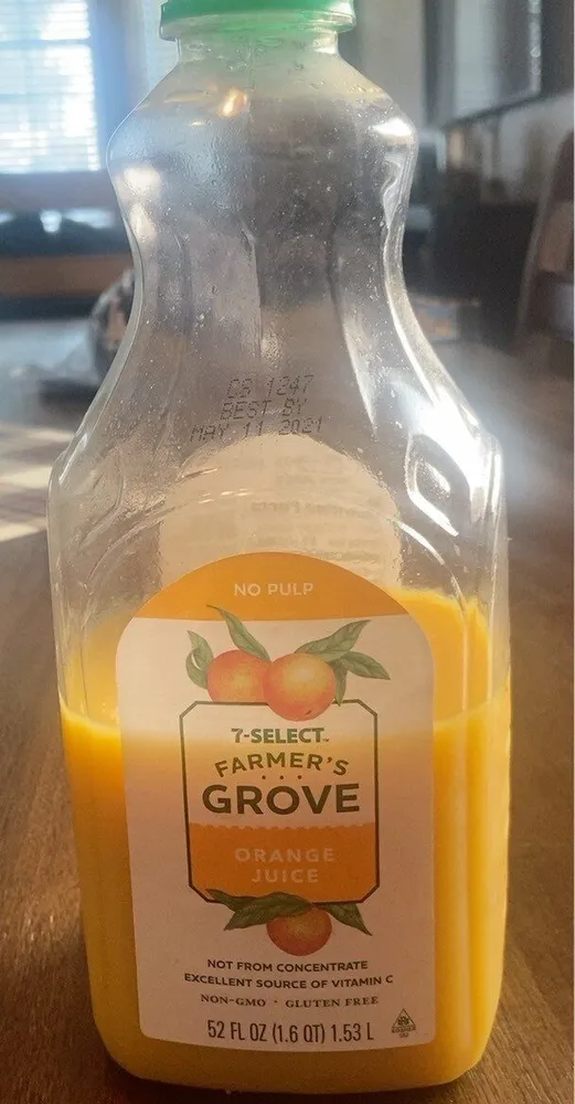 7 select Farmers grove orange juice
