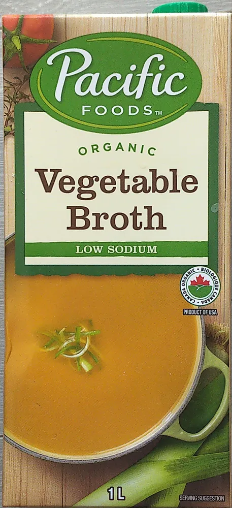 Low Sodium Organic Vegetable Broth