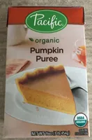 Organic pumpkin puree