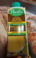 Bouillon d'os à boire poulet non salé