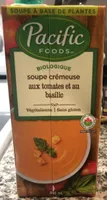 Soupe crémeuse aux tomates et au basilic