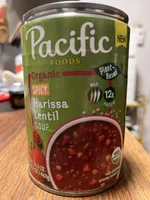 Harissa Lentil soup