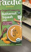 Butternut Squash Soup with Cinnamon & Nutmeg