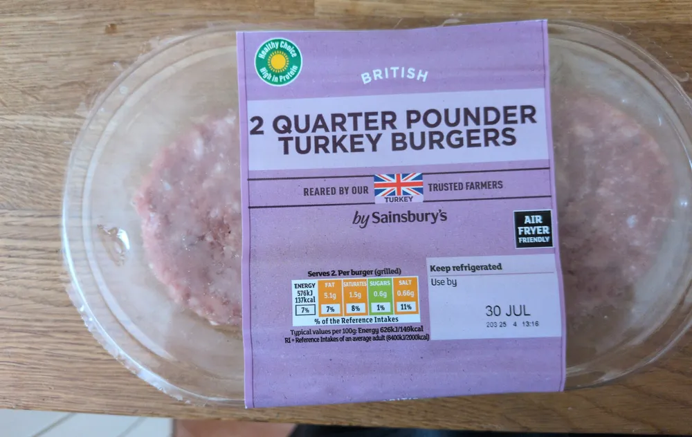 Turkey burgers