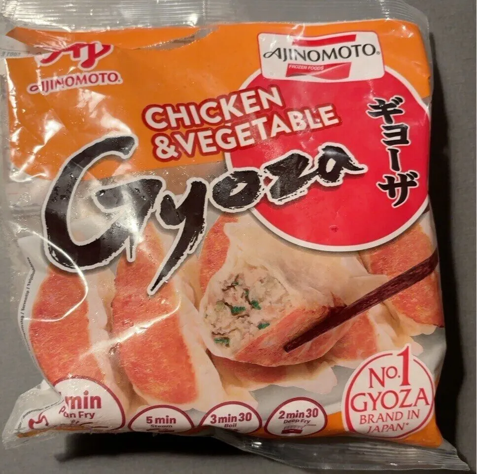 Gyozas Poulet et Legumes