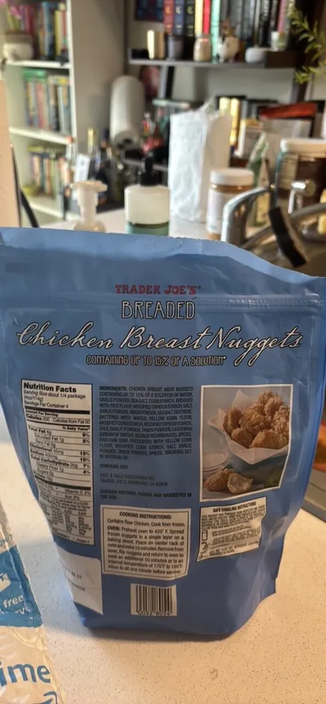 Breaded Chicken Breast Nuggets
