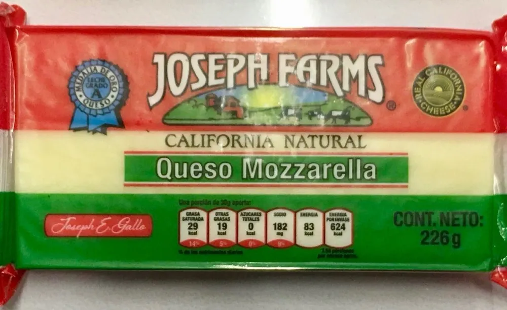 QUESO MOZZARELLA  JOSEPH FARMS