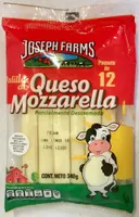 Palillos de queso mozzarella  Joseph Farms