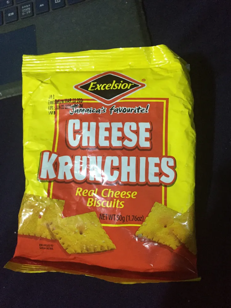 CHEESE KRUNCHIES Real Cheese Biscuits