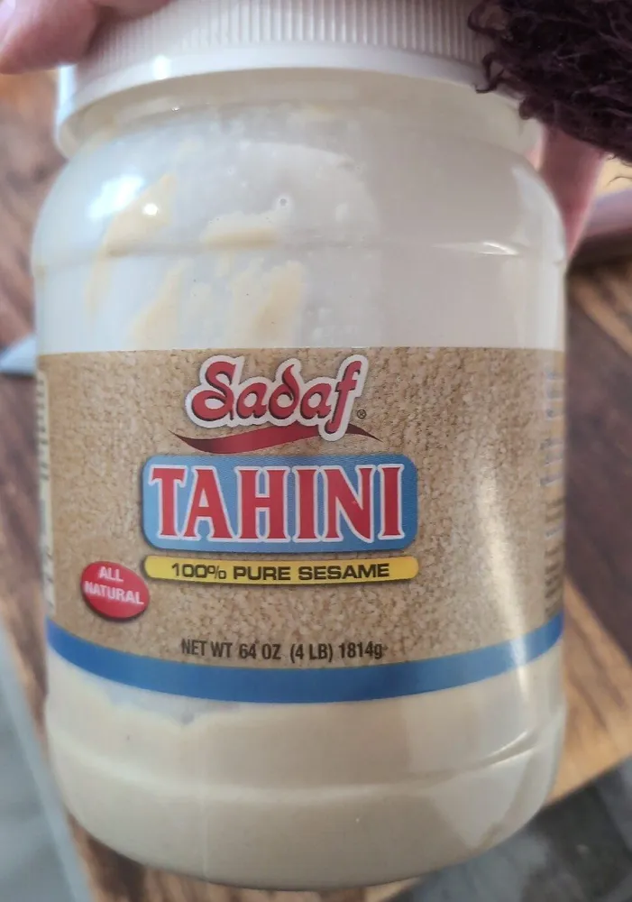 100% pure sesame tahini