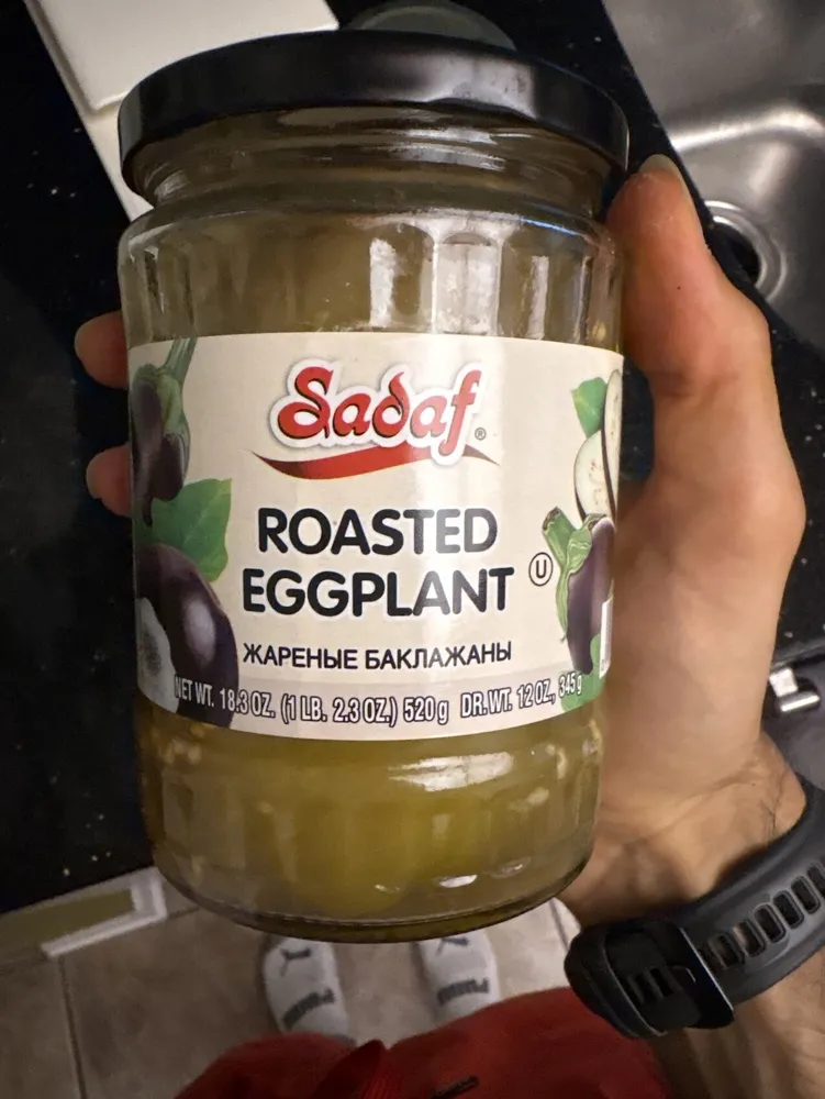 Roasted eggplant