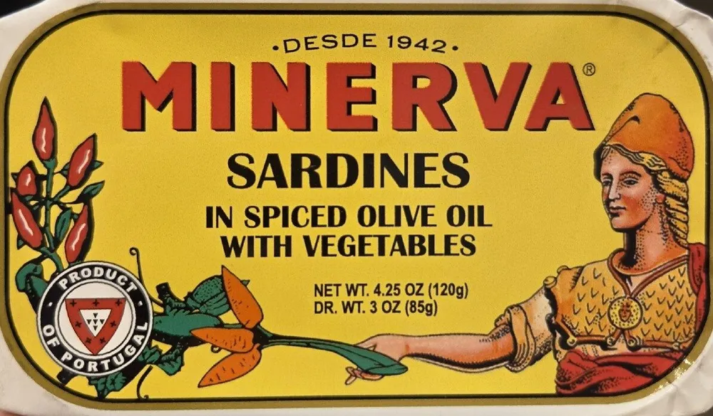 Sardines In Spiced Olive Oil With Vegetables