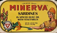 Sardines In Spiced Olive Oil With Vegetables