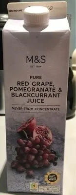 Pressed Red Grape, Pomegranate and Blackcurrant Juice