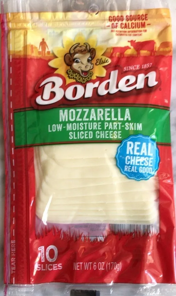 Mozzarella Sliced Cheese