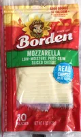 Mozzarella Sliced Cheese