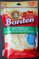 Mozzarella Shredded Low-Moisture Part-Skim Cheese