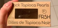 Black tapioca pearls