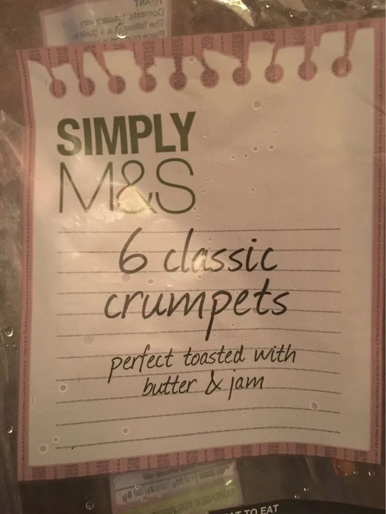 Classic crumpets