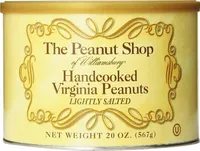 Handcooked virginia peanuts