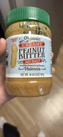 Organic Creamy Peanut Butter No Salt Valencia