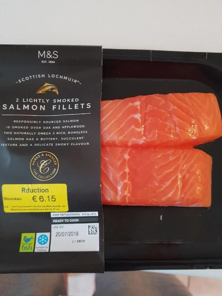 2 filets Saumon fumé