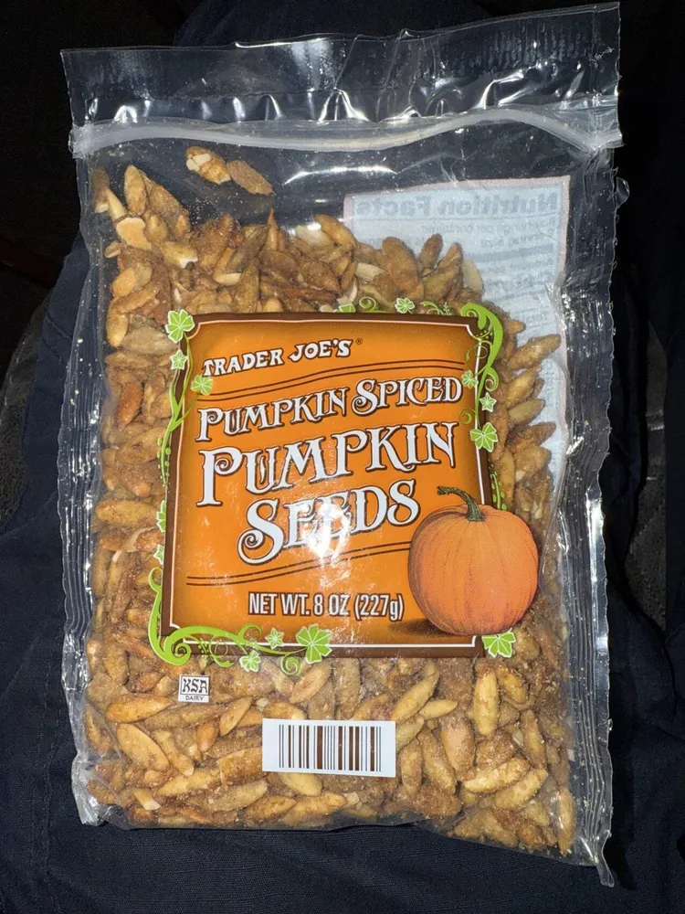 Pumpkin Spiced Pumpkin Seeds