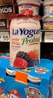La Yogurt, Blended Lowfat Yogurt, Mixed Berry