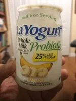 Probiotic banana yogurt