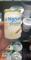 La yogurt, probiotic blended lowfat yogurt, vanilla