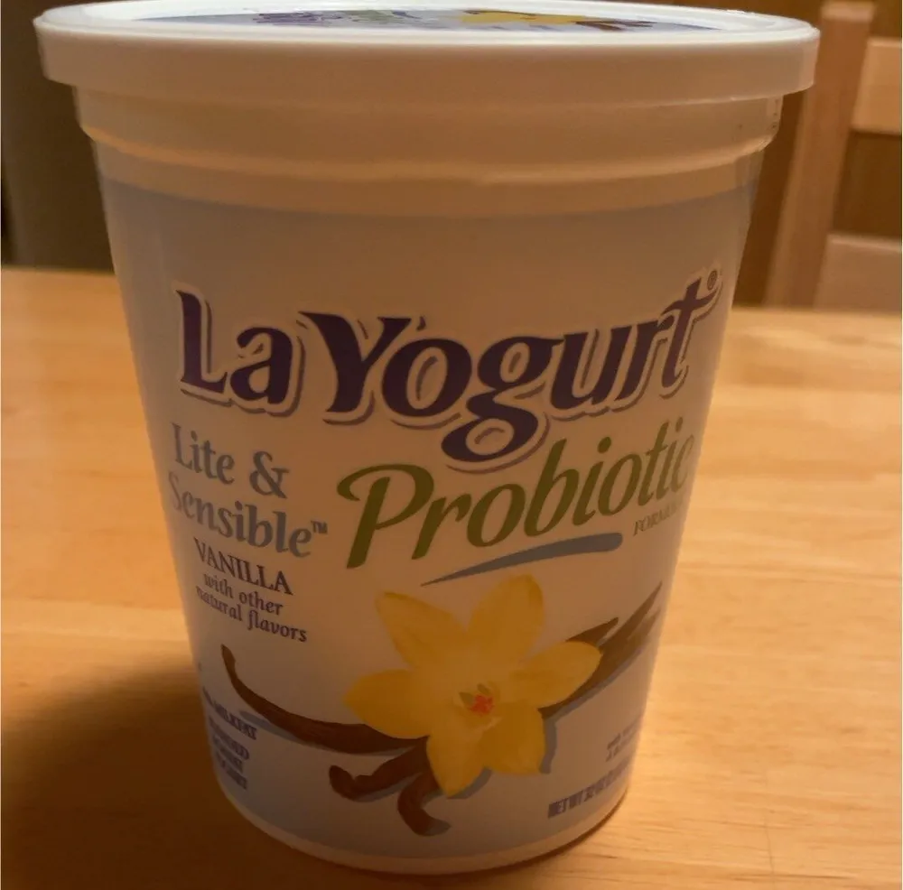 LaYogurt Probiotic Lite & Sensible Vanilla