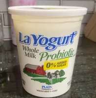 La yogurt Probiotic Whole Milk
