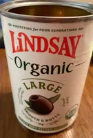Organic Large California Black Ripe Pitted Olives
