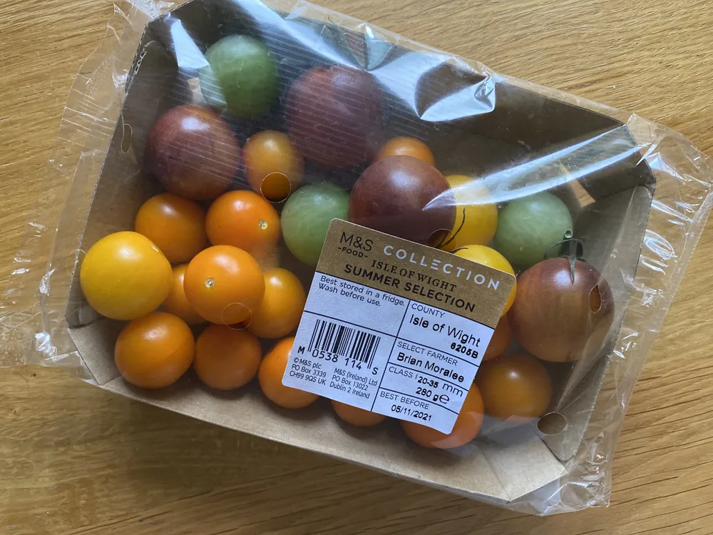 Colorful tomatoes