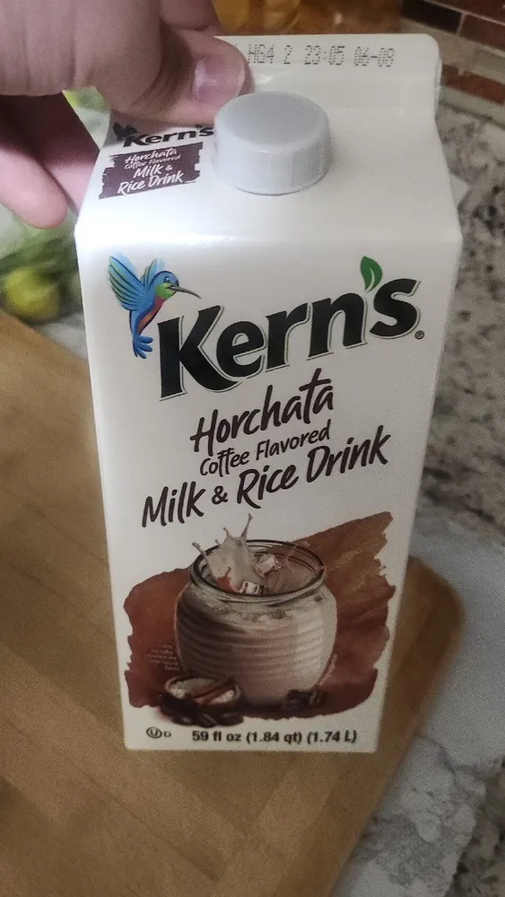 Coffee Flavored Horchata Milk & Rice Drink