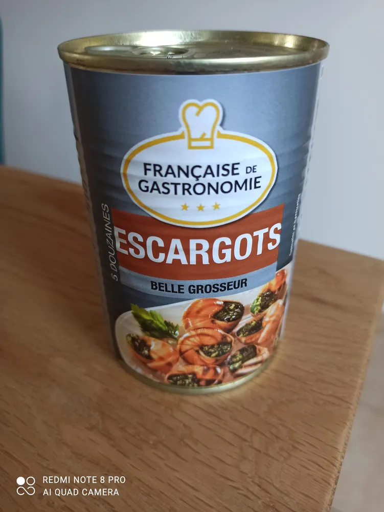 Escargots belle grosseur