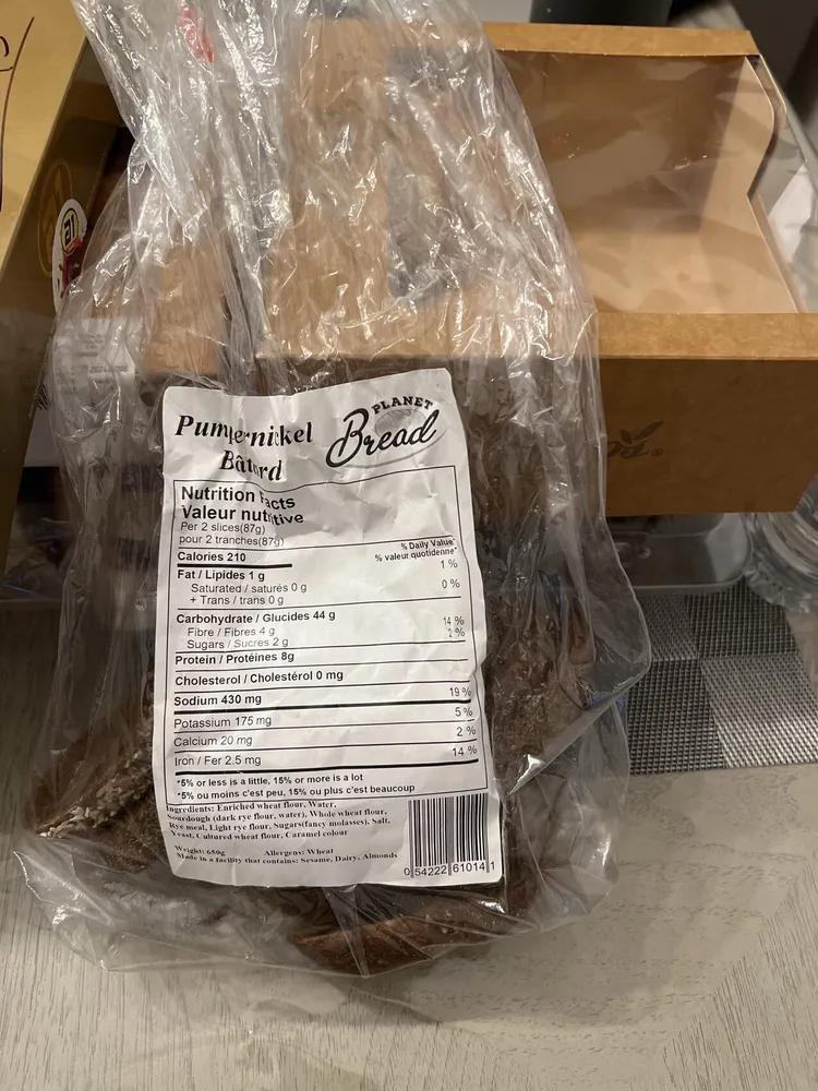 Pumpernickel Bread