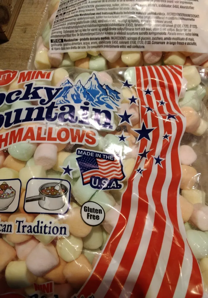 Marshmallows fruity