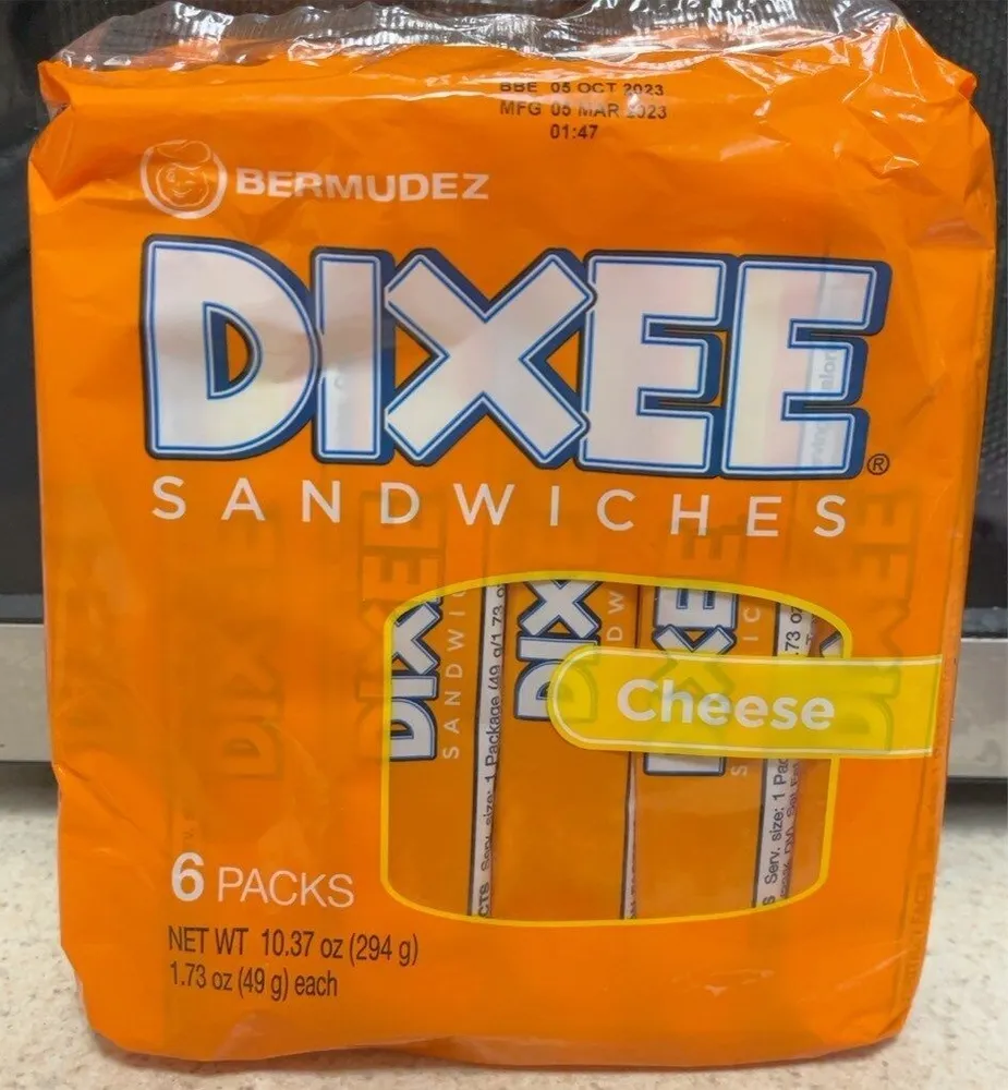 Dixee Cheese Sandwiches