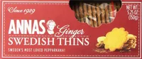 SWEDISH THINS Ginger