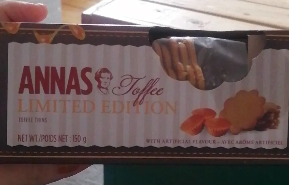 Sablés fins au toffee