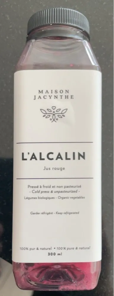 L’Alcalin Jus Rouge