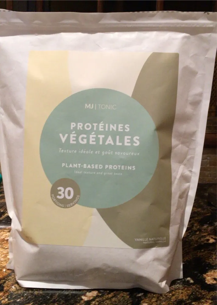 Protéines végétales Vanille